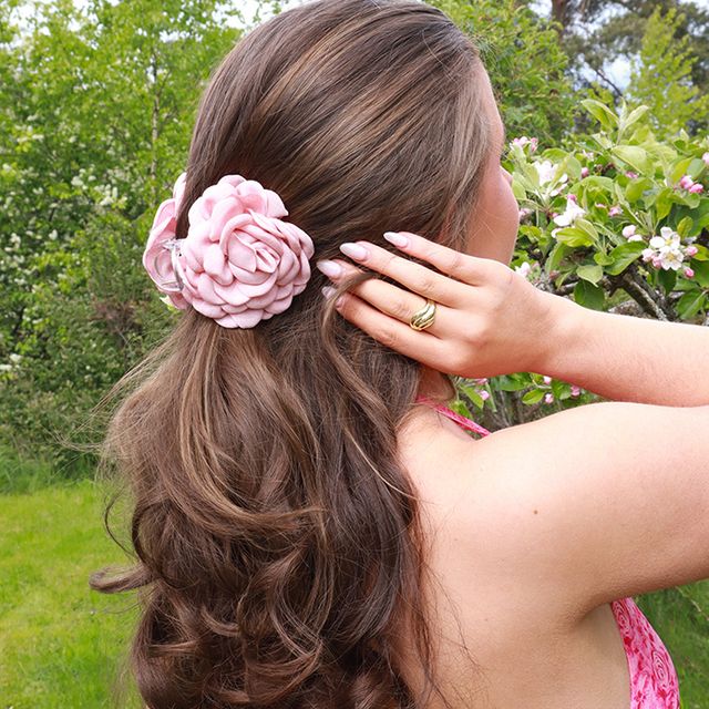 Large Flower Hair Clip